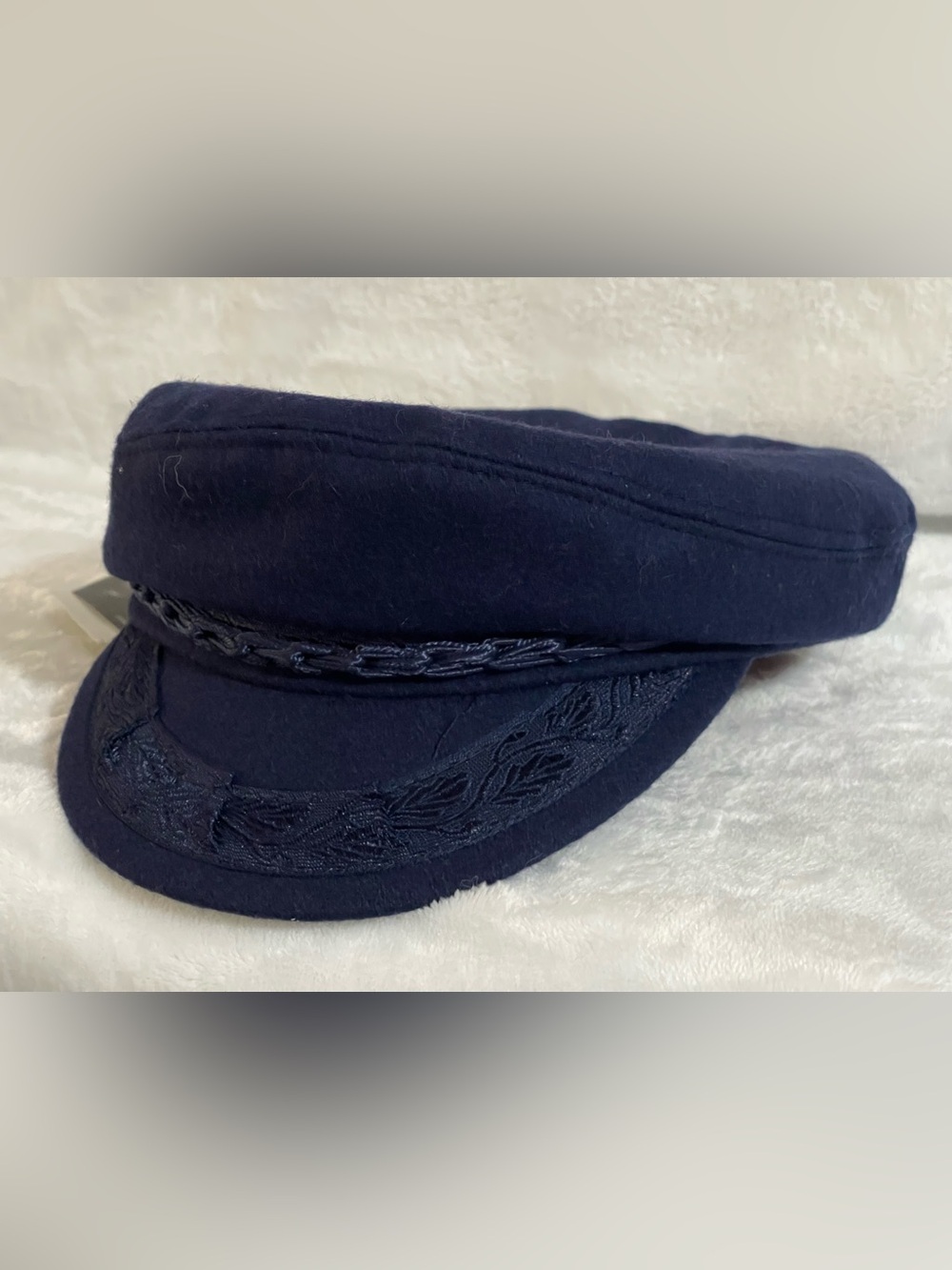 Aegean brand navy blue Greek fisherman's cap new with tags - Picture 5 of 13